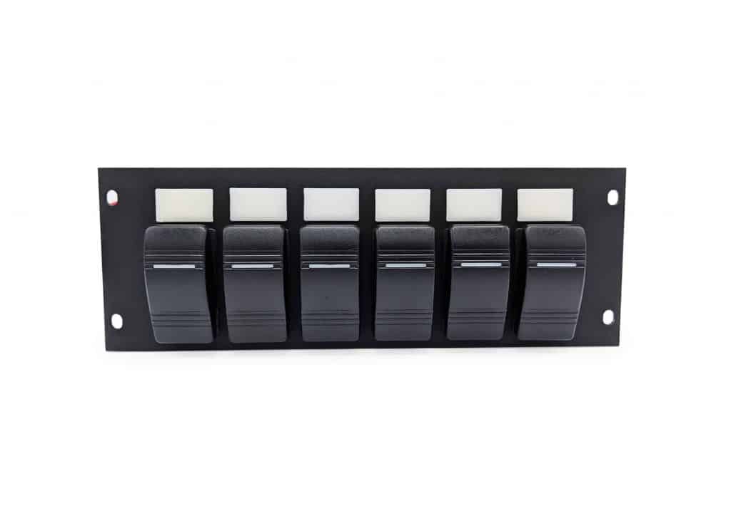 Brooking Industries LED-Consoles & Switches Switchplates SP 6SWC