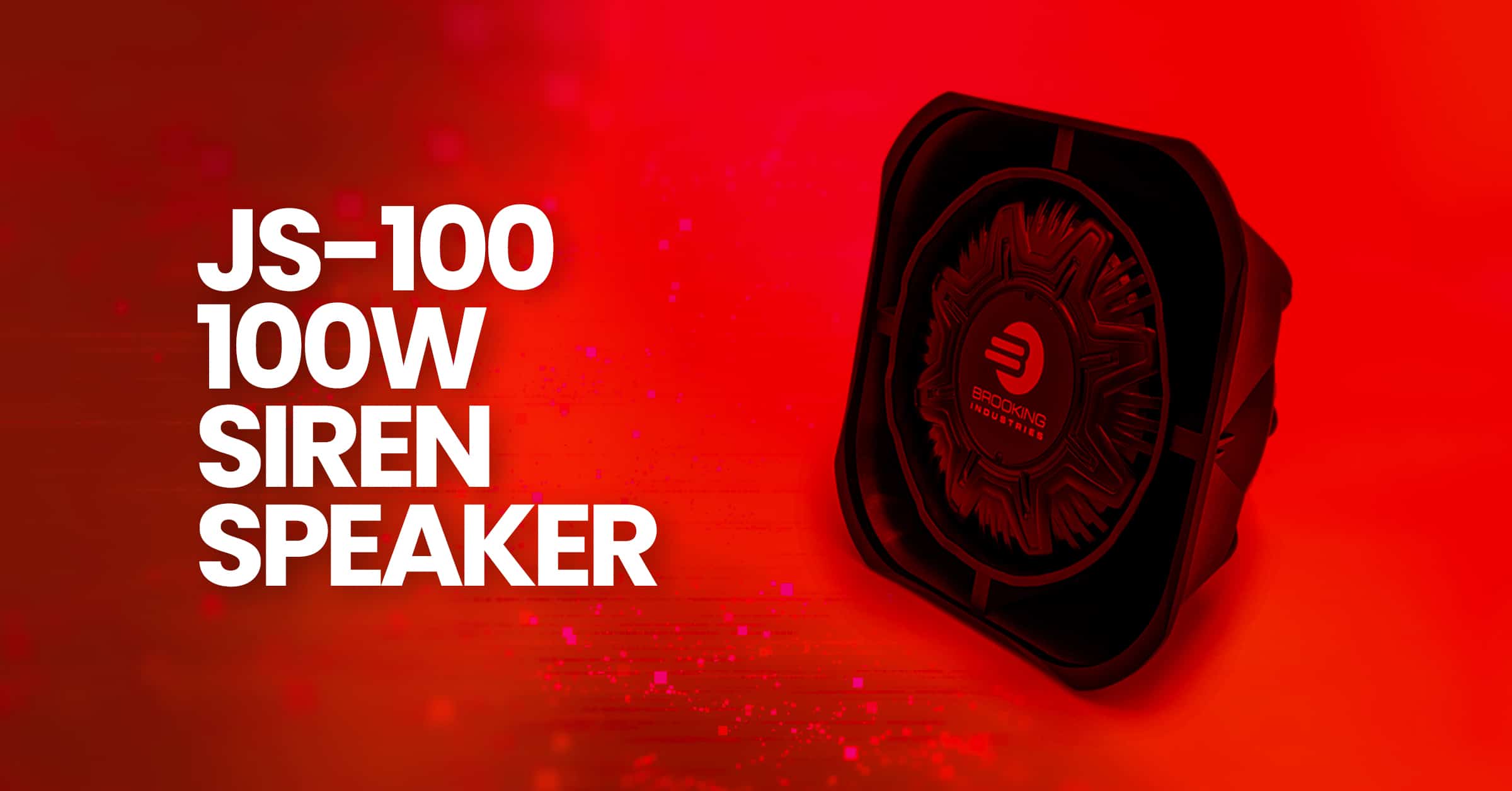 Js 100 100W Siren Speaker